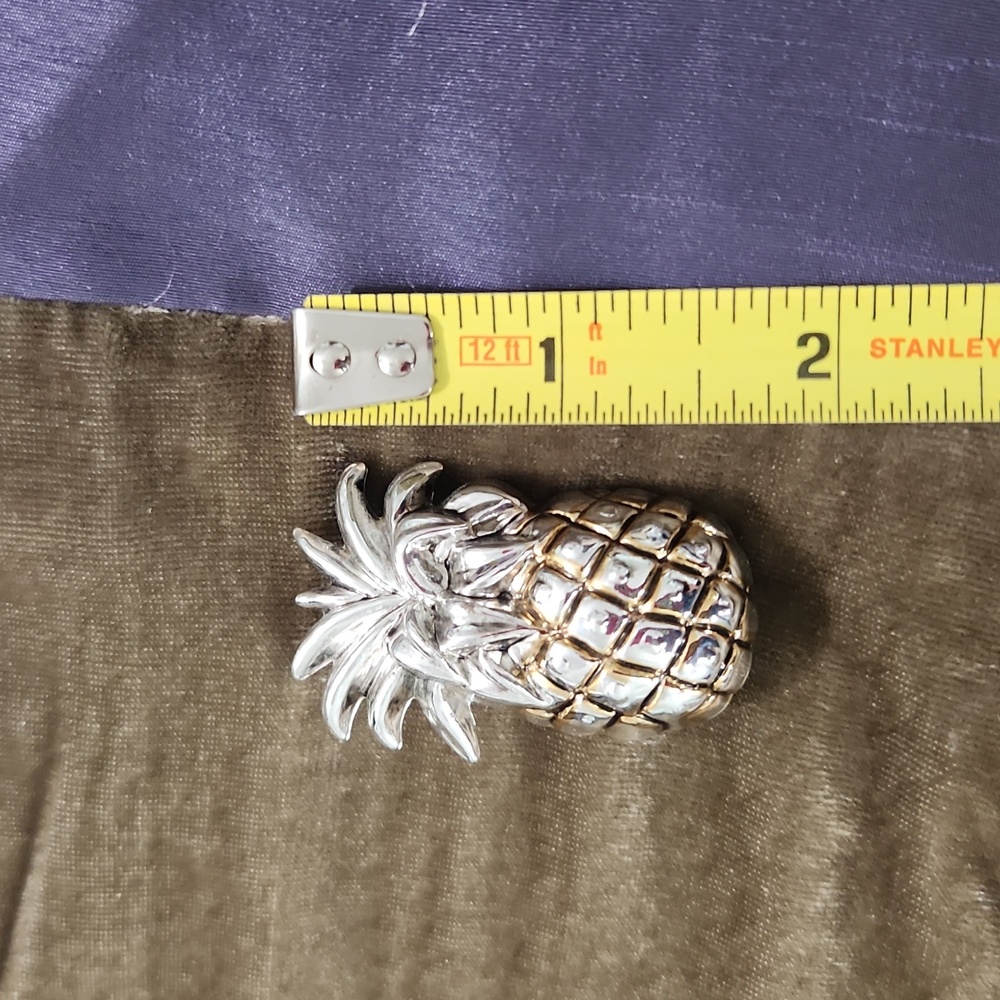 Pineapple Brooch/Pendant - Picture 4 of 7